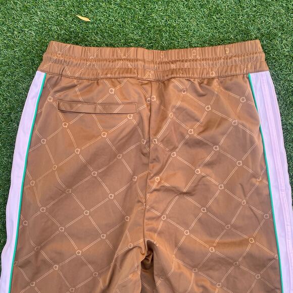 Adidas Women's Track Suit Jacket Pants Brown Pink Green - Picture 9 of 9